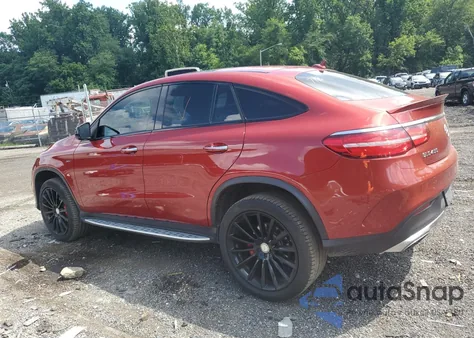 2016 Mercedes-Benz Gle Coupe 450 4Matic z USA, uszkodzony, nr VIN 4JGED6EB9GA021033